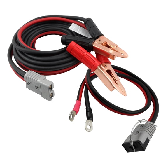 Plug Connector Booster Cable For Service & Fleet Equipment 2GA. 30 Foot USA Made