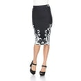 thumbnail image 2 of Women's Floral Paisley Pencil Midi Skirt, 2 of 3