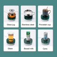 thumbnail image 4 of Coffee Mug With Lid Coffee Mug Warmer, 55 Temperature Control Ceramic Coffee Mug, Ceramic Smart Mug With Auto Shut Off Best Gift Idea, 4 of 4