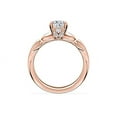 thumbnail image 3 of 1.15 Carat Excellent Oval Cut Natural Diamond Beautiful Solitaire Bridal Ring for Bride Solid 18K Rose Gold Size 5, 3 of 8