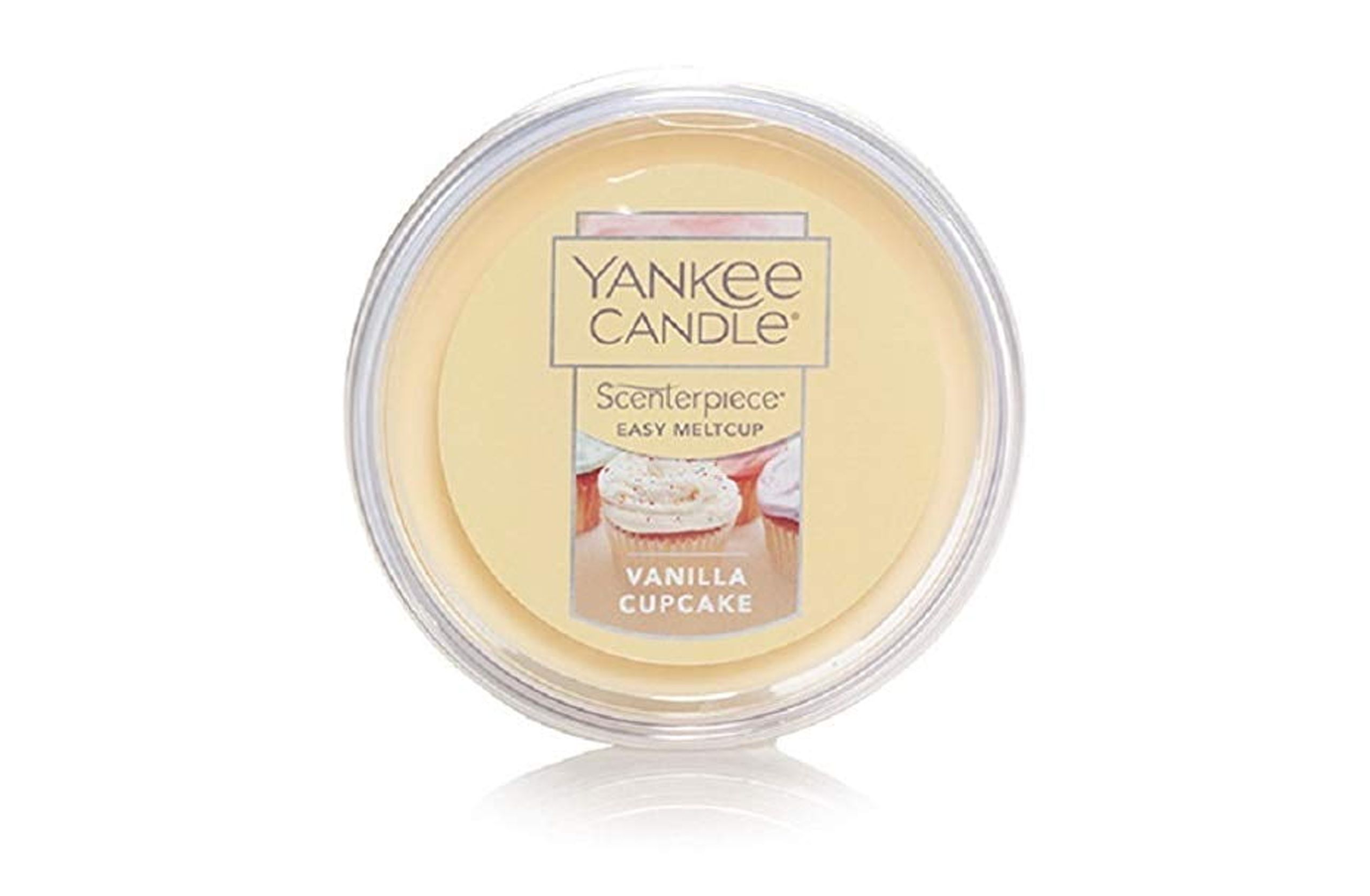 Yankee Candle  Vanilla Cupcake Scenterpiece Easy Meltcup Wax Melt Cup (NET WT 2.2 OZ | 61g Each) - 2 Pack