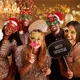 thumbnail image 4 of 1pcs Santa Claus Xmas Tree Elk Glasses Frame Merry Christmas Glasses Photo Prop Christmas Decorations New Year Navidad Kids Gift, 4 of 5