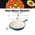 thumbnail image 6 of Hamilton Beach 18.11 x 12.01 x 2.36 in Nonstick Cast Iron Frying Pan, 6 of 8