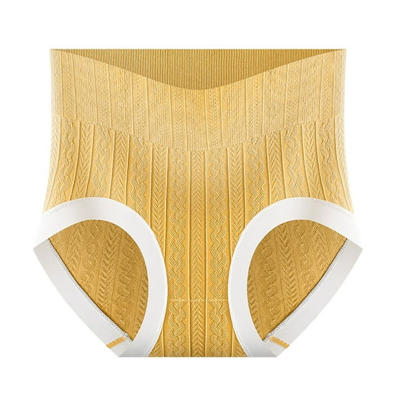 Ausyst Panties for Women Women's Traceless Briefs Graphene Crotch High Waist, Hip Lift, Abdomen Tight, Bodybuilding Briefs Clearance