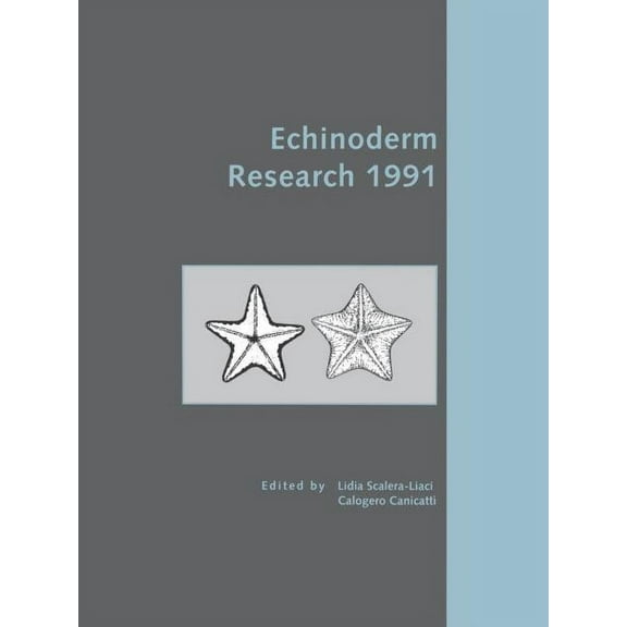 Echinoderm Research 1991, (Paperback)