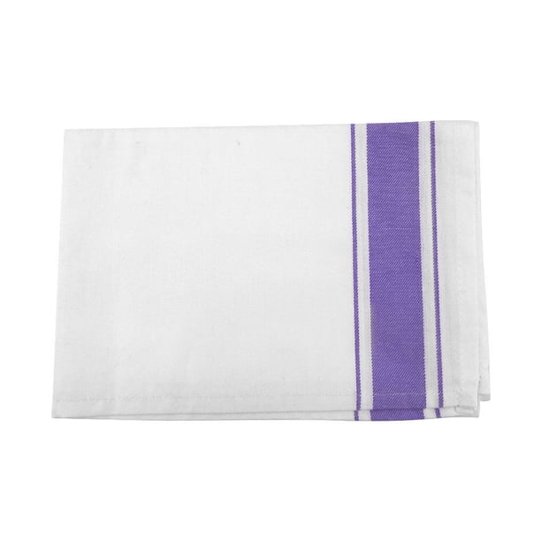 Bearachild Paño de secado de vidrio, toalla de colores absorbente de agua lavable, de cocina, cuenco, vajilla, utensilios de cocina, paños Mostrada Púrpura