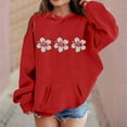 thumbnail image 2 of Girl's Hoodie Long Sleeve Soft Sweatshirt Graphic Hoody Kids Cute Pullovers Top Clothes For Girls Expensive Hoodie Kids Comfy Hoodie Teen Hooded Sweatshirts Kids Zipper Hoodies Boy Hoodies Hoodie Teen, 2 of 5
