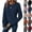Navy#033, variant on UDAUDU Sweaters for Women Casual Long Sleeve Crewneck Crochet Knit Pullover Sweater Tops Fall Fashion Trendy Outfits Light Purple L