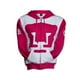 thumbnail image 1 of Chamarra Pumas Old School Sports Para Mujer Talla EG Blanco/fucsia, 1 of 3