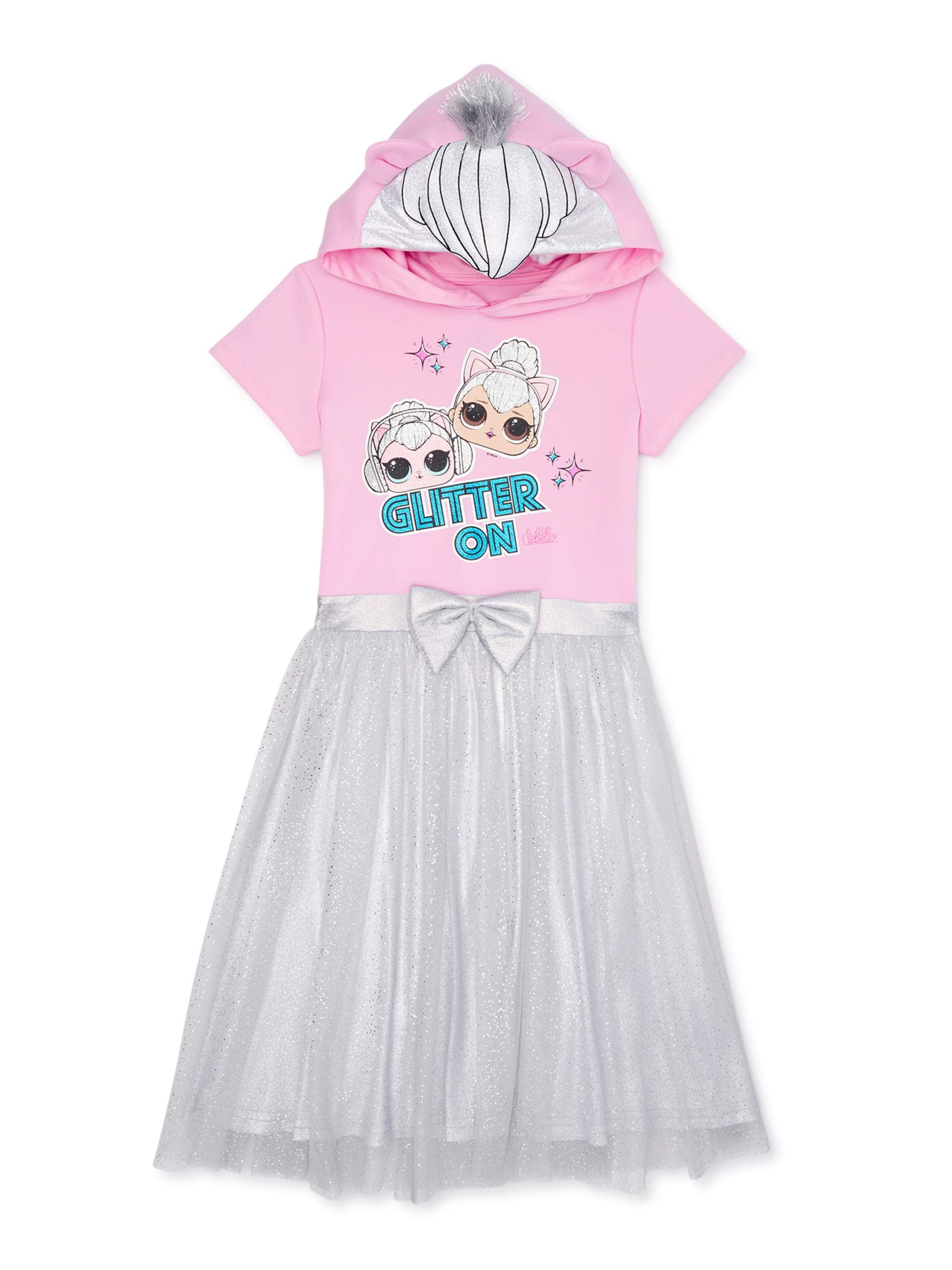 L.O.L Surprise Girls Tutu Dress with Tulle Skirt