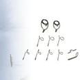thumbnail image 1 of 11Pcs Rod s Set Stainless Steel 9ft 4WT to 11WT Accessories Fishing Rod Eyelet Fishing Tools for Fishing Rod Building A, 1 of 7