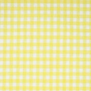 Burlington Small Storage Basket Liners, Yellow Gingham