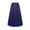 Dark Blue, variant on Womens Purple to Black Ombre Tulle Skirt, Layered High Low Midi Skirt with Elastic Waist for Party & Formal Occasions,Size S