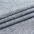 thumbnail image 4 of Uptown Home Navy Blue Full Blackout Double 50x95 Heavy Linen Textured Curtain Panels with Gray Liner for Bedroom Office Grommets 2 Pack, 4 of 6