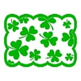 thumbnail image 4 of RyanK St Patricks Day Decorations Irish Day Shamrocks Table Flag St. Patrick's Day Decoration Table Flag, 4 of 9
