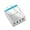 Sky Blue, variant on WIFKLSIIPG High Quality Portable 4USB Mobile Phone Charger 5V3A Flat Travel Charger Plug Wall USB Charger Adapter