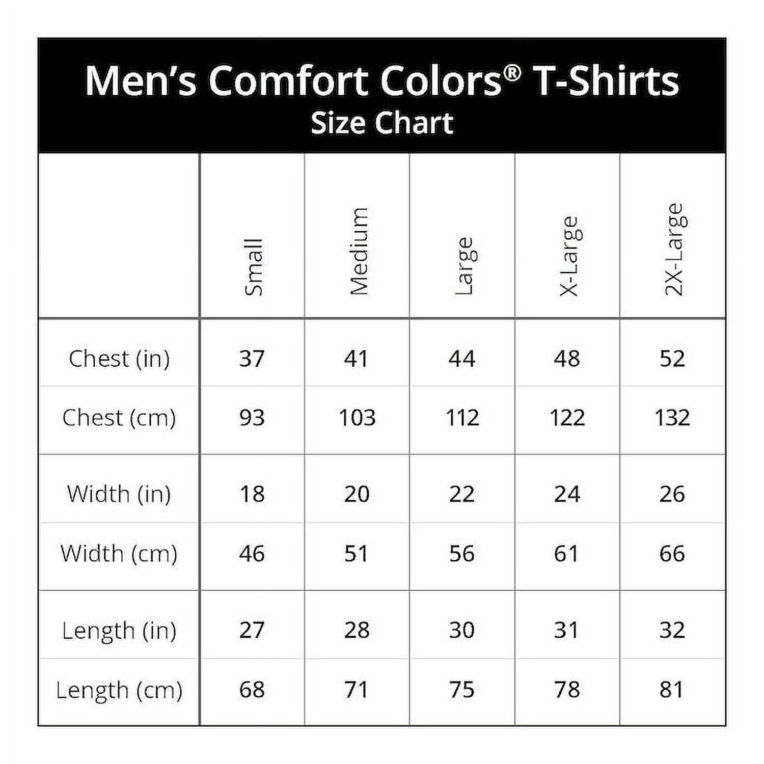CafePress - Rainbowtree Copy - Mens Comfort Colors Shirt - image 5 of 5