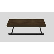 Floating Shelf 50mm Tan Walnut 7.9 in. D x 23.6 in. L x 2 in. H