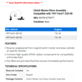 thumbnail image 2 of Clutch Master/Slave Assembly - Compatible with 1997 Ford F-250 HD - Dorman, 2 of 2