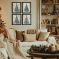 thumbnail image 4 of Hieng Vintage Christmas Wall Decor,Trendy Christmas Retro Posters for Room, Santa Snowman Deer Nutcracker Xmas Wall Art Prints for Living Room Kitchen Bedroom Office Set of 4 Unframed, 4 of 6