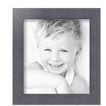 thumbnail image 2 of ArtToFrames 8" x 9" Tungsten Picture Frame, 8x9 inch Gray MDF Poster Frame (WOM-4640), 5 Pack, 2 of 7