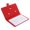 Red, variant on Bluethy Portable Wireless Bluetooth-compatible Keyboard with Faux Leather Case for iPhone Phone
