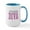 White/Blue Inside, variant on CafePress - Zip Lining DIVA Mugs - 15 oz Ceramic Large White Novelty Mug