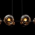 thumbnail image 2 of Lámpara de techo sputnik, acabado negro mate, 6 luces E14 40W., 2 of 4
