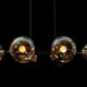 thumbnail image 2 of Lámpara de techo sputnik, acabado negro mate, 6 luces E14 40W., 2 of 4