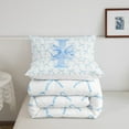 thumbnail image 5 of Erosebridal Kawaii Bowknot Bedding Twin Comforter Set,Initial Letter Down Comforter,Monogrammed Decor,Reversible,Lightweight,2-Piece, 5 of 7