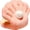pink, variant on Vjnyvs Seashell Shaped Plush Pillow, Soft Clam Cushion Back Support for Sofa Office Chair