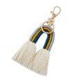 thumbnail image 2 of Llavero de Arcoíris Tejido Qarigey Accesorio de Moda Colorido/Gris, 2 of 6