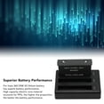 thumbnail image 4 of 3 Channel Camera Battery Charger, Short Circuit Protection Fast Charging Camera Battery Pack 3.85v 1700mah 6.5Wh Stable Rechargeable Lithium Battery  for Camera, 4 of 7