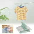 thumbnail image 4 of 10-Pack Adjustable Children's Clothes Hangers with Non-Slip Buckles | Infant & Toddler Pants Hangers | Plastic Nursery Hangers for 0-18 Years | Space-Saving Kids Wardrobe Organizer, 4 of 5