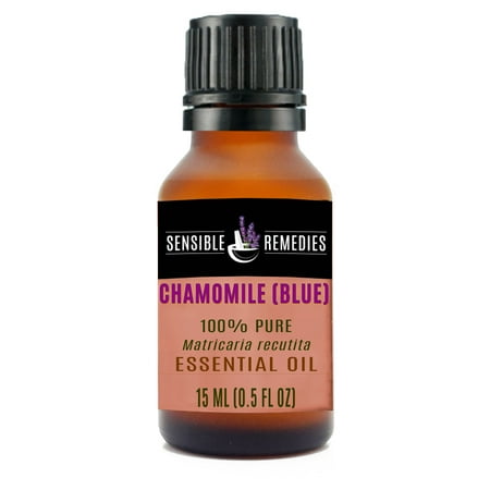 Sensible Remedies Chamomile (Blue) 100% Therapeutic Grade Essential Oil, 15 mL (0.5 fl oz)
