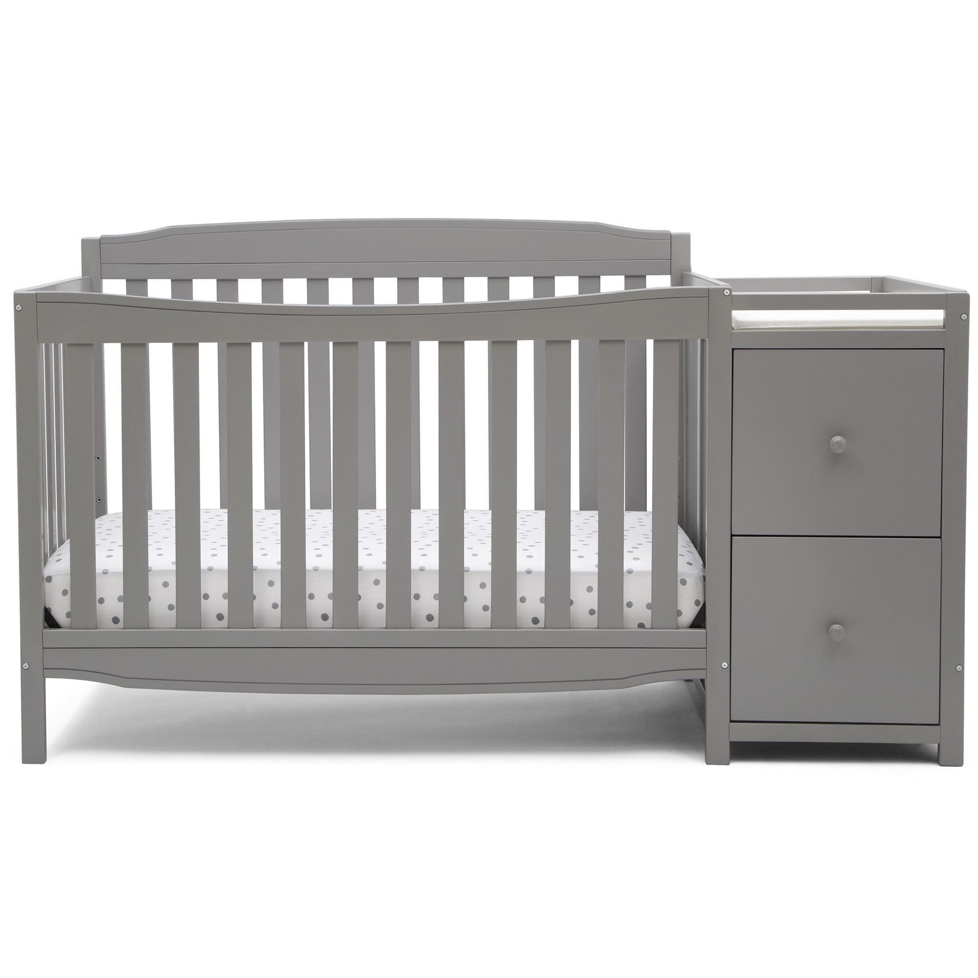 Delta Children Emery Deluxe 6-in-1 Convertible Crib Grey 