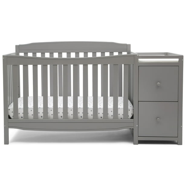 Convertible Crib And Changer, Wooden Baby Cribs With Drawers And Legs