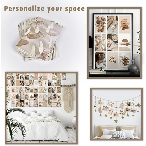 ANERZA 60 PCS Wall Collage Kit Aesthetic Pictures, Aesthetic Room Deco