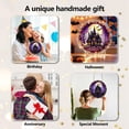 thumbnail image 4 of Halloween Window Decorations, Acrylic Suncatcher Hanging Ornament, Moon Bat Spooky Castle Print Home Wall Art Decor for Living Room Bedroom Holiday Party, 7.87 in, 4 of 7