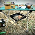thumbnail image 2 of mmirethe Panier Suspendu de Rangement pour Table Pliante d'Extérieur Support Polyvalent Sac de Camping Filet de Finition pour Chaise Cintre de Table de Pique-Nique Panier de Rangement Noir, 2 of 6