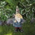 thumbnail image 2 of Northlight Gnome with Shovel Outdoor Garden Statue - 15.25", 2 of 5