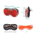 thumbnail image 4 of Vincita Rear Carrier Light 3 Super Bright Red LED, Quick-Release with Batteries for Bicycles & Bikes, 4 of 4