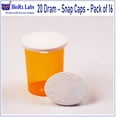 thumbnail image 5 of Pharmacy Vials 20 Dram AMBER (PACK OF 16) Snap Cap, Caps Included by Sponix BioRx, 5 of 5
