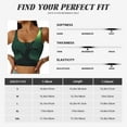 thumbnail image 5 of Pofeuu Green Night Sky Moon Branches Print Sports Bra for Women Sexy Vest Yoga Running Gym Fitness Crop Bras Tops-Medium, 5 of 8