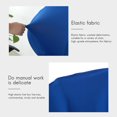 thumbnail image 2 of DEBGFS Office Swivel Chair Computer Chair Split Back Cover Black (Chair not included), 2 of 7