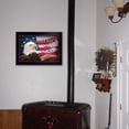 thumbnail image 5 of One Nation Under God Flag Black Framed Print Wall Art, 5 of 5
