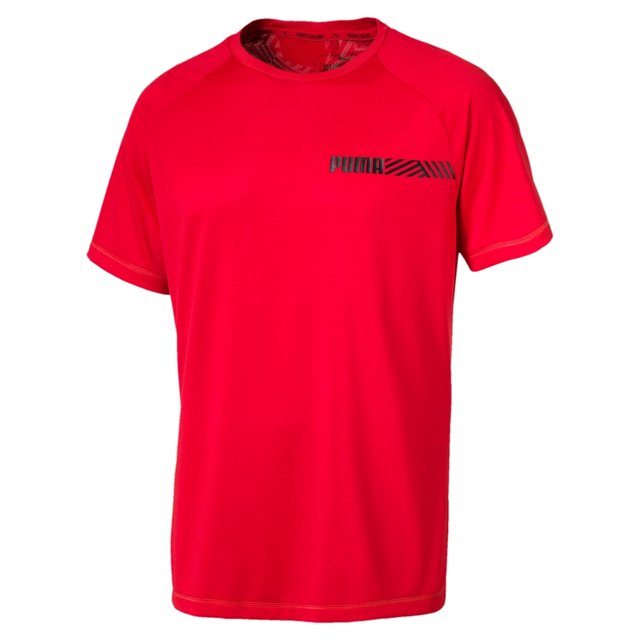 Playera Puma Tec Sports Tee para Hombre 854165-11 rojo L Puma 854165-11 PLAYERA TEC SPORTS TEE