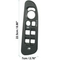thumbnail image 4 of Door Window Master Switch Bezel Panel Interior Control Cover 5HZ71XDVAD for Dodge for Ram 1500 2500 3500 2002-2010 Black, 4 of 6