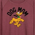 thumbnail image 3 of Mickey & Friends - Dog Mom Pluto - Women's Lightweight French Terry Long Sleeve Shirt, 3 of 5