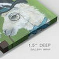 thumbnail image 3 of Llama and Pipe-Premium Gallery Wrapped Canvas - Ready to Hang, 3 of 3